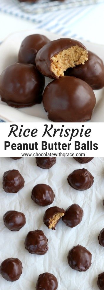 Peanut Butter Rice Crispy Balls Dipped In Chocolate, Chocolate Covered Peanut Butter Balls With Rice Krispies, Peanut Butter Ritz Dipped In Chocolate, Dipped Chocolate Treats, Peanut Butter Balls With Rice Krispies, Dipping Chocolate Recipe, Peanutbutter Cake Recipe, Crunchy Peanut Butter Balls, Chocolate Dipped Candy