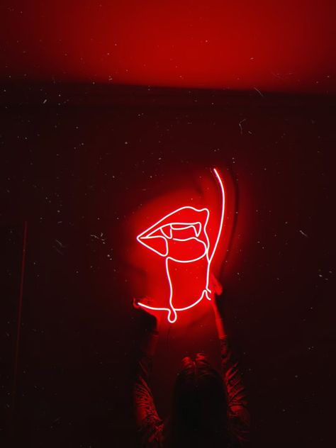 BLOODY VAMPIRE Neon Signneon Sign … curated on LTK Neon Vampire Aesthetic, Neon Nightclub Aesthetic, Neon Lights Aesthetic Wallpaper, Red House Aesthetic, Neon Vampire, Red Neon Aesthetic, Red Neon Lights, Red Neon Sign, Neon Technology