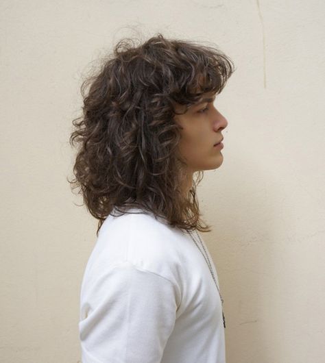 George Culafic, Rockstar Hairstyles, Long Curly Hair Men, Male Haircuts Curly, Rock Hairstyles, Haircut Inspiration, Punk Hair, Permed Hairstyles, Curly Hair Men