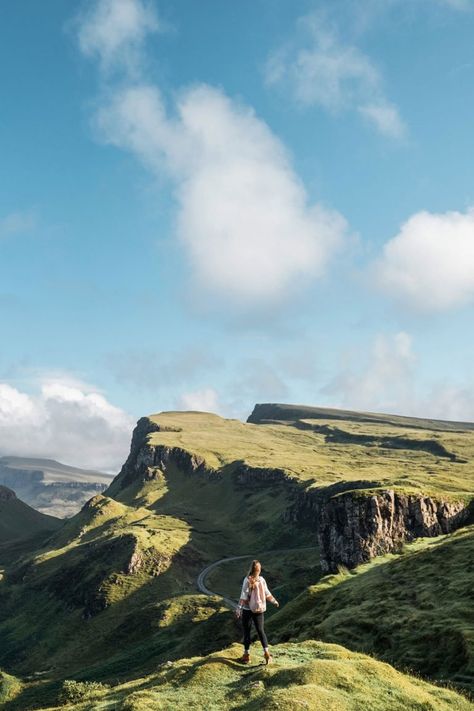 The 9 Most Amazing Isle of Skye Experiences - To Vogue or Bust Scotland Moodboard, Quiraing Scotland, Scotland Honeymoon, Scotland Summer, British Nostalgia, Scotland Aesthetic, Backpacking Ireland, Glencoe Scotland, Fairy Glen