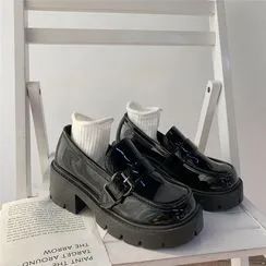 My Saved Items - Free Worldwide Shipping | YesStyle Dark Academia Look, Patent Loafers, Wig Hat, Platform Loafers, Ankle Socks, Korean Beauty, Travel Size Products, Boat Shoes, Heel Height