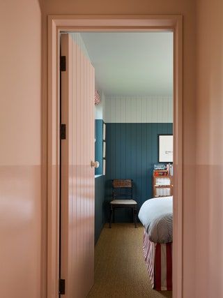 Joa Studholme's glorious Somerset house gets a striking modern addition Riverside House, Architectural Studio, Paint And Paper Library, Somerset House, Edwardian House, Touch Of Gray, Modern Addition, London House, Tiny Bedroom