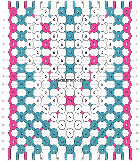 Normal pattern #165300 | BraceletBook Bunny Bracelet Pattern, Bunny Bracelet, Rabbit Head, Friendship Bracelets Designs, Kandi Patterns, Spring Nature, Soda Pop, Friendship Bracelet Patterns, Bunny Rabbit