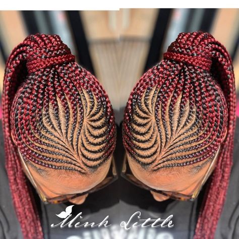 Latest Ghana Weaving Shuku Styles 2019 Latest Ghana Weaving Shuku, Shuku Styles, Latest Ghana Weaving, Weaving Hairstyles, Its Lit, Ghana Braids Hairstyles, Natural Hair Wedding, Ghana Weaving, Short Box Braids Hairstyles