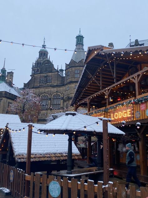 Liverpool Christmas, Sheffield University, University Of Sheffield, Christmas Markets, Winter Aesthetic, Christmas Market, Sheffield, Christmas Card, Liverpool