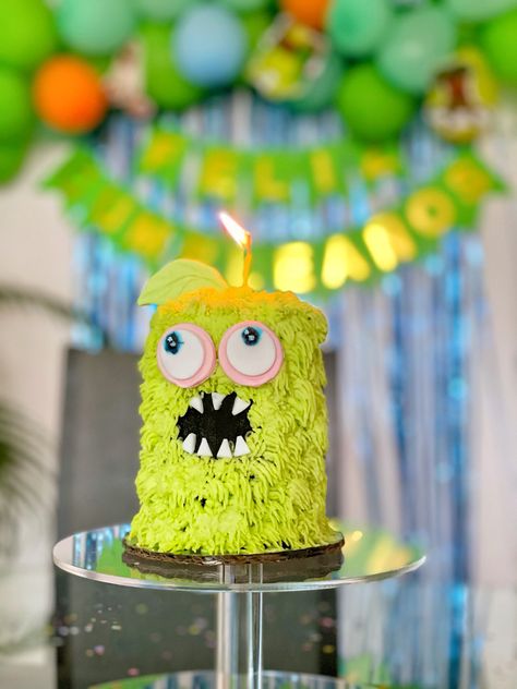 My Singing Monsters Party Ideas, Singing Monsters Cake, My Singing Monsters Cake, My Singing Monsters Birthday Party, Monsters Birthday Cake, My Singing Monsters Birthday, Singing Monsters Birthday, Monster Birthday Cakes, Island Cake