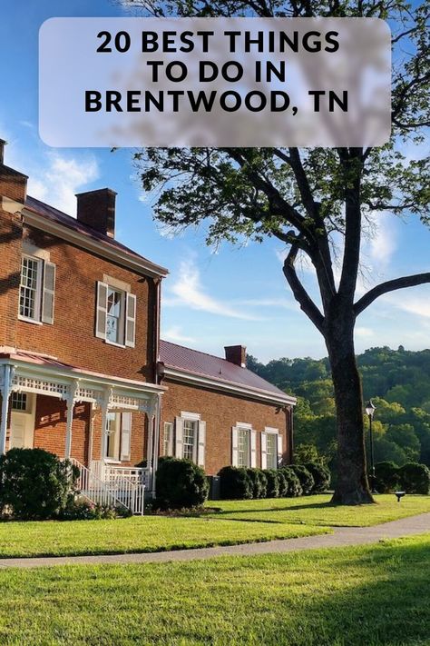 Discover the 20 best things to do in Brentwood, TN. Including Dyer Observatory, Deerwood Arboretum and Nature Area, John P. Holt Brentwood Library and more. Brentwood Tennessee, Travelers Rest, Trampoline Park, Celebrity Houses, Tree House, State Parks, Nashville, Tennessee, Fun Things To Do