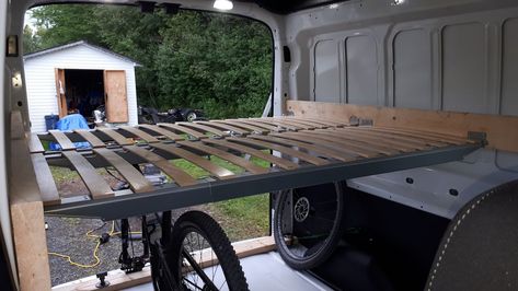 Marshmello our 2020 Transit Crew van conversion | Ford Transit USA Forum Van Conversion Ford Transit, Rv Camping Hacks, Bike Storage In Van, Ford Transit Campervan, Van Bed, Ford Transit Camper, Transit Van, Transit Camper, Campervan Conversion