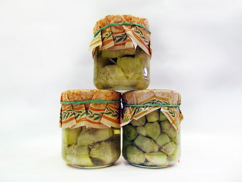 Pickled Baby Artichokes Freezing Recipes, Canning Salt, Artichoke Recipes, Recipe Roundup, Juice Bottles, Red Chili, Canning Recipes, Drying Herbs, How To Dry Oregano