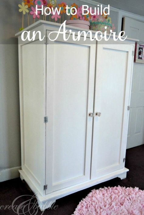 Wood Crafting Tools, Bedroom Armoire, Wardrobe Armoire, Popular Woodworking, Wood Plans, Woodworking Jigs, Small Wood Projects, Wood Working For Beginners, Woodworking Furniture