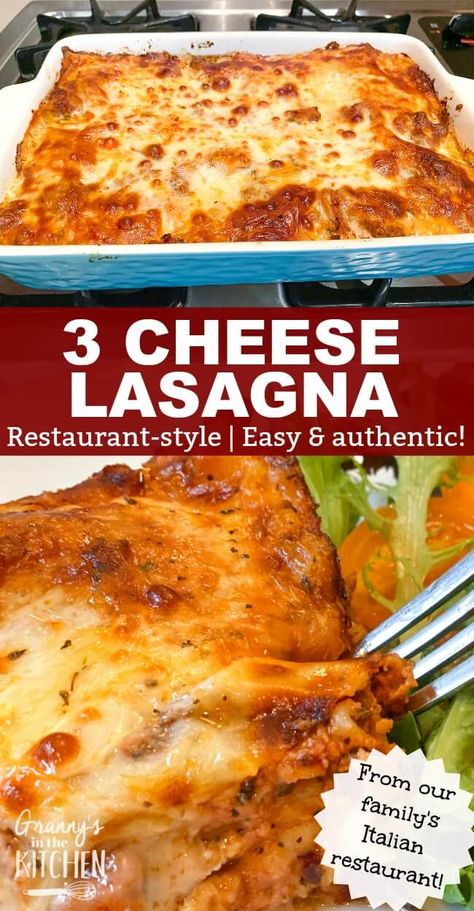 The Best Homemade Lasagna 3 Cheese Lasagna, Bacon Tomato Pasta, Best Homemade Lasagna, Easy Homemade Lasagna, Tomato Paste Recipe, Homemade Lasagna Recipes, Best Easy Dinner Recipes, Best Lasagna Recipe, Lasagna Recipes