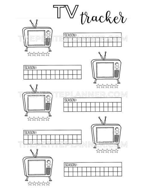 Tv Tracker, Tv Show Tracker, Show Tracker, Notesbog Design, Bullet Journal Ideas Templates, Bullet Journal Tracker, Netflix Tv, Bullet Journal Aesthetic, Bullet Journal Notebook