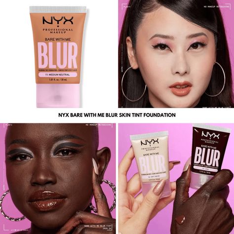 Nyx Bare With Me Foundation, Nyx Bare With Me Blur, Nyx Blur Foundation, Nyx Bare With Me, Nyx Foundation, Tiny Cross Tattoo, Tiny Heart Tattoos, Tiny Wrist Tattoos, Makeup News