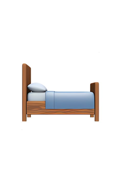 Sleeping Blue Emoji, Bed Emoji, Ios Hand Emoji, I Phone Emoji Png Hd, Sticker Emojis Ios18, Bed Png, Sleeping Emoji, Emoji Room, Ios Emojis