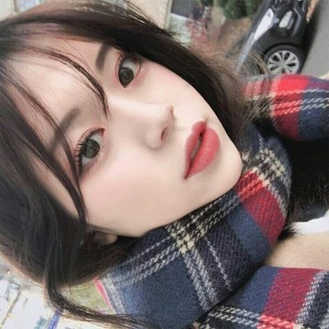 LunasAngel♡ Ulzzang Makeup, Most Beautiful Images, 얼짱 소녀, Uzzlang Girl, Style Aesthetic, Make Up Looks, Grunge Hair, Korean Makeup