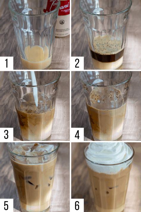 Copycat Iced White Chocolate Mocha, Diy Iced White Chocolate Mocha Starbucks, White Chocolate Iced Coffee Starbucks, How To Make Iced White Chocolate Mocha, White Chocolate Coffee Drinks, Starbucks Iced White Mocha At Home, Nespresso White Chocolate Mocha, How To Make A White Chocolate Mocha, Iced White Chocolate Mocha At Home