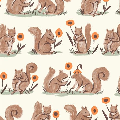 Emily Doliner (@emilydolinerart) • Instagram photos and videos Squirrel Illustration, September 7, Little Critter, Realism Art, Classical Art, Zootopia, Woodland Creatures, Squirrels, Surface Pattern Design