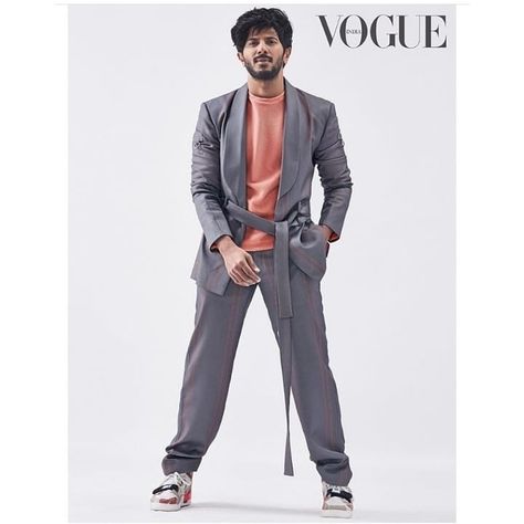 Shot by Nuno Oliveira(@shotbynuno) Represented by @deucreativemanagement Dulquer Salman Photoshoot Hd, Dq Salman, Dulquer Salmaan, Cover Of Vogue, Dapper Suits, 12th Anniversary, Vijay Actor, Vogue India