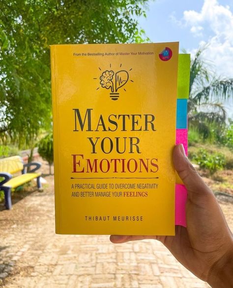 Master Your Emotions Book, Master Your Emotions, Personal Improvement, Psychology Books, English Book, Negative Emotions, Emotional Intelligence, Understanding Yourself, Book Club Books