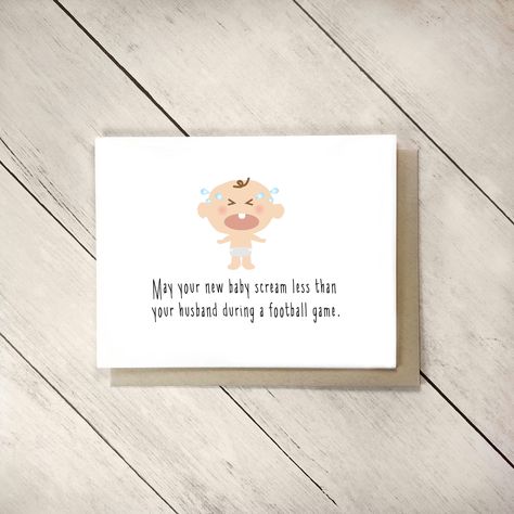 Congrats Baby Girl, New Baby Girl Card, Congrats Gifts, Groomsman Card, Baby Present, Baby Girl Card, New Baby Card, Sports Card