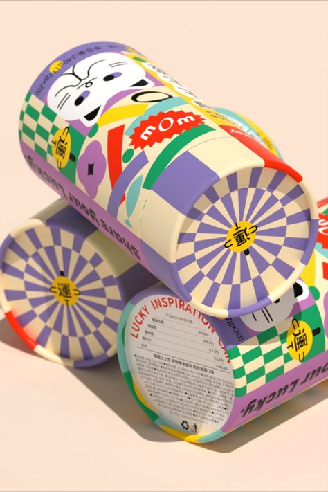 Retro Packaging, Emprendimiento Ideas, Maximalist Design, Box Creative, Cool Packaging, Graphic Design Packaging, Packing Design, Creative Packaging Design, Creative Packaging