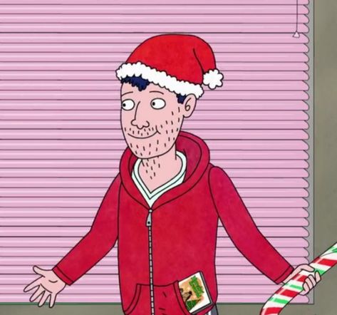 Todd Bojack Horseman Icon, Todd Chavez Icon, Bojack Horseman Christmas, Todd Chavez, Christmas Pfp, Bojack Horseman, Pin Pin, Christmas Icons, Fav Characters