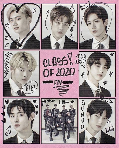 Enhypen Yearbook, Kpop Yearbook Edit, Kpop Yearbook, Yearbook Edit, K Pop Funny, Y2k Posters, Sunghoon Sunoo, Pop Posters, Pink Posters