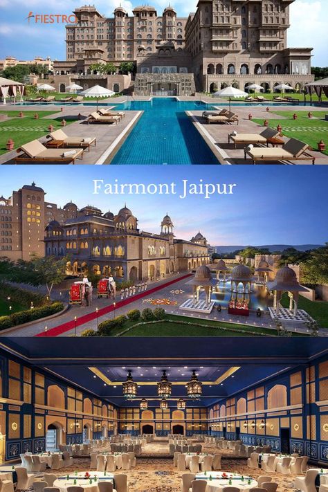 fairmont jaipur wedding Event Planning Poster, Fairmont Jaipur, Destination Wedding Budget, Indian Wedding Venue, Jaipur Wedding, Fairmont Hotel, Intimate Ceremony, Wedding Luxury, Destination Wedding Locations