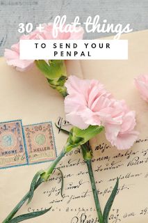 Cynthia's Aesthetic: 30+ Flat Things To Send Your Penpal Pen Pal Kit, Mail Tag, Work Anniversary Gifts, Snail Mail Inspiration, Snail Mail Pen Pals, Inexpensive Crafts, Mail Gifts, Fun Mail, Decorated Envelopes