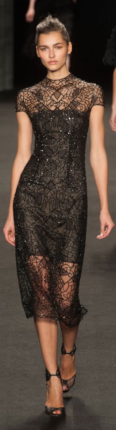 ßŁᴬƇƙ ɗᴿε§ Monique Lhuillier F2014 Cotoure Dresses, Haute Cotoure, Style Noir, Monique Lhuillier, Marchesa, Gorgeous Gowns, Fall 2014, Beautiful Gowns, Couture Fashion