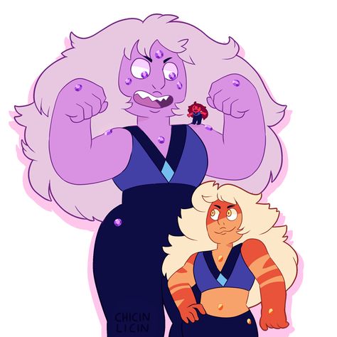 Every Amethyst and Every Jasper and one Carnelian. P Photo, Steven Universe Funny, Steven Universe Characters, Steven Universe Gem, Animation Tutorial, Space Rock, Crystal Gems, Melbourne Australia, Steven Universe