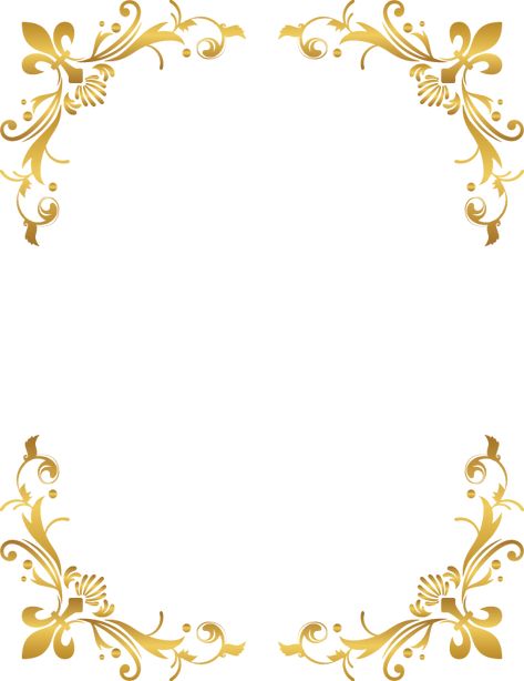 Gold Clipart, Wedding Invitation Background, Frame Border Design, Page Borders Design, Invitation Background, Floral Border Design, Rose Frame, Frame Background, Borders And Frames