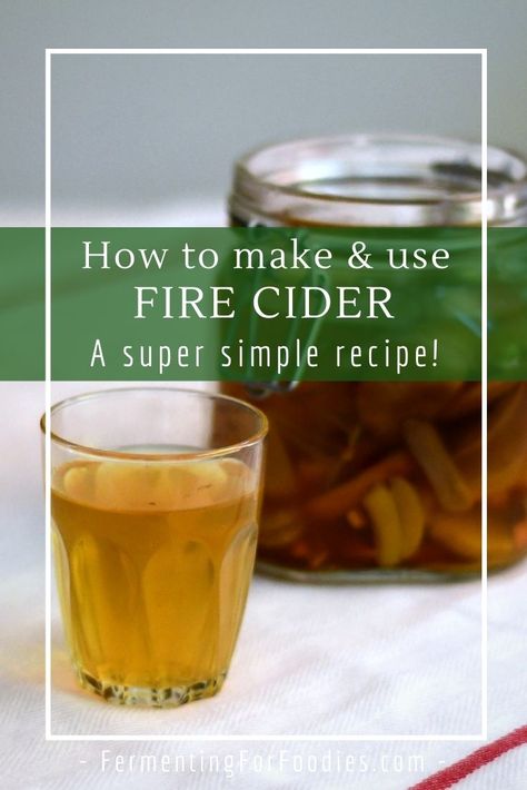 Fire Cider Recipe, Fresh Turmeric Root, Tinctures Recipes, Fire Cider, Healing Tea, Healthy Microbiome, Cider Recipe, How To Make Fire, Herbal Recipes