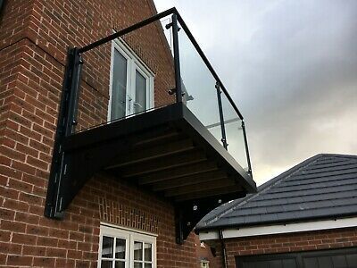 Cantilever Balcony, Plastic Decking, Armillary Sphere, Balcony Design, West Yorkshire, Devon, Balcony, Scotland, Stairs