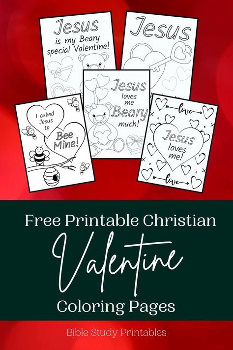 Valentine Bible Coloring Pages, Valentine’s Day Church Activities, Christian Valentines Coloring Pages, Christian Valentine Coloring Pages For Kids, Valentines Day Childrens Church, Free Christian Valentine Printables, Valentine Christian Crafts, Biblical Valentines For Kids, Valentine Sunday School Lesson