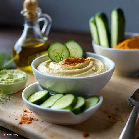 Creative Recipes with Cucumber and Hummus: From Snack to Meal Cucumbers and hummus are two ingredients that are often found in many households, but they are often overlooked when it comes to creating delicious and creative recipes. However, these two ingredients are incredibly versatile and can be used in a variety of ways to create tasty and nutritious dishes. From snacks to meals, there are endless possibilities when it comes to incorporating cucumber and hummus into your cooking. In this article, we will explore the versatility of cucumber and hummus and share some delicious recipes for every occasion. Exploring the Versatility of Cucumber and Hummus: Delicious Recipes for Every Occasion Cucumbers are a low-calorie vegetable that is packed with nutrients such as vitamin K, potassium, Recipes With Cucumber, Cucumber And Hummus, Pizza Alternatives, Low Calorie Vegetables, Unique Snacks, Refreshing Snacks, Creative Recipes, Game Snacks, Canadian Food