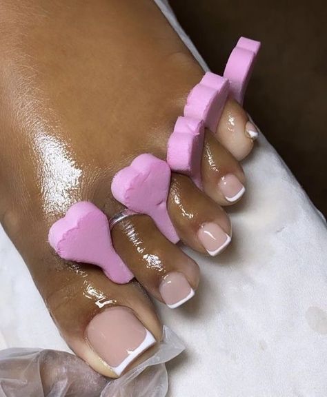 Pink Toe Nails, Occasion Nails, Gel Toe Nails, Acrylic Toes, Acrylic Toe Nails, Toe Nail Color, Pretty Toe Nails, Cute Toe Nails, Pedicure Manicure