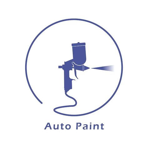 Image of a paint syringe icon on a white... | Premium Vector #Freepik #vector #painting #paint #spray #spray-paint Vector Painting, Motorcycles Logo Design, Shop Logo Design, Image Painting, Paint Shop, Car Painting, Shop Logo, Spray Painting, Spray Paint