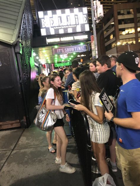 Broadway Behind The Scenes, Beetlejuice Broadway, Beetlejuice Cast, Beetlejuice Musical, Broadway Nyc, Stage Door, Beetle Juice, Beetlejuice Beetlejuice, Broadway Musicals