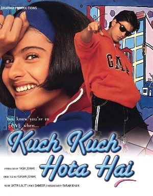 Kuch Kuch Hota Hai Tam Film, Srk Movies, Latest Hindi Movies, Kuch Kuch Hota Hai, Bollywood Movie Songs, Movies Box, Bollywood Posters, Movie Info, Romantic Films