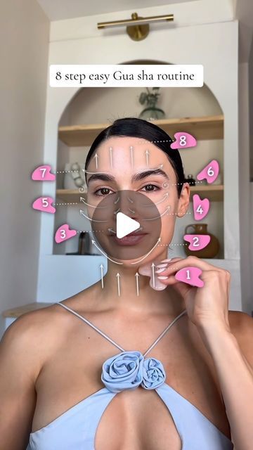 Miranda Wilson MSN-FNP on Instagram: "don’t forget to use a good face oil! Using @olehenriksen HYDRABARRIER NOURISHING FACE OIL 👌🏽👌🏽
.
.
.
#guasha #antiageing" Esthetician Equipment, Face Fitness, Chin Exercises, Point Acupuncture, Good Face, Face Tightening, Lymph Massage, Ole Henriksen, Everyday Health