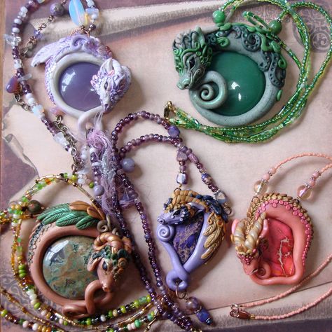 Polymer Clay Dragons, Polymer Dragon, Clay Dragons, Polymer Clay Dragon, Fimo Polymer Clay, Clay Things, Clay Dragon, Poly Clay, Dragon Jewelry