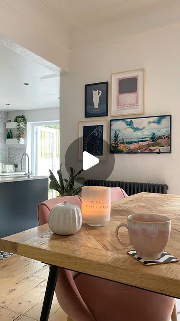 Esther P on Instagram: "Ad | Introducing my new home must have - the Samsung Frame TV ✨ We all know the pain of creating a beautiful room in our home only for it to be dominated by a big TV, @samsunguk to the rescue with the Frame 🤍 The Frame TV has literally transformed my kitchen/dining space! No longer do I have to worry about where to put the TV, now I have it styled in a gallery wall and displaying all my favourite prints✨ With a gallery of over 1600 artworks available and over 40 bevel styles to choose from there really is a style to suit all 😍 Add this must have to your Christmas lists and shop now at @samsunguk Please Note - Separate Art Store subscription required to access full selection. Art pieces in the Art store are subject to change without prior notice. #samsungtv #sam Samsung The Frame Gallery Wall, The Frame Samsung Ideas, Samsung Frame Tv Gallery Wall, Frame Tv Gallery Wall, Tv Gallery Wall, Christmas Lists, Tv In Kitchen, The Frame Tv, Big Tv