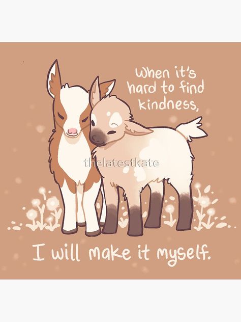 Cute Goat Drawing Kawaii, Baby Goat Drawing, Chibi Goat, Sage Crafts, Cute Goat Drawing, Cute Goat Art, Goat Drawings, Goat Drawing, Inspirational Animal Quotes