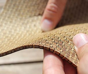 Super flexible double curvature surface - laser cut plywood Carl Friedrich Gauss, Flexible Plywood, Lézervágott Fa, Living Hinge, Flexible Wood, Cnc Plans, Laser Cut Plywood, Routeur Cnc, Lazer Cut