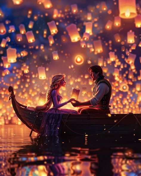 Disney Love Aesthetic, Disney Wallpaper Aesthetic, Disney Scenes, Princesa Rapunzel Disney, Tangled Art, Autumn Photography Portrait, Mid Evil, Love Profile Picture, Fantasy Settings