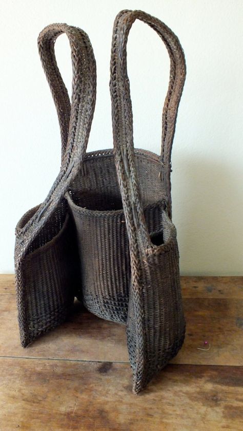 Wicker Backpack, Backpack Thailand, Backpack Basket, Straw Backpack, Basket Backpack, Backpack Handmade, Willow Weaving, Basket Case, Vintage Wicker