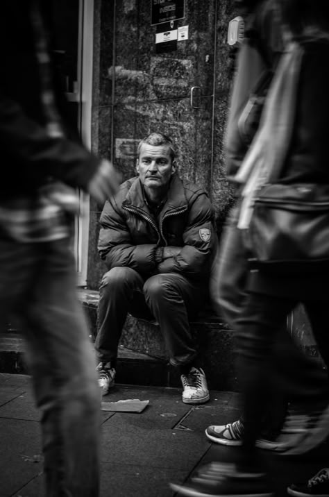 Photo of a homeless guy i took Homelessness Photography, Homeless Photography, Walking Pictures, Dog Portrait Photography, Street Photography People, Social Photography, Filmmaking Cinematography, Street Pictures, Portraiture Art