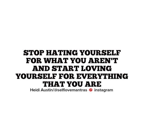 Stop beating yourself up and start loving yourself for who you are! That doesn't mean you have to stop improving yourself, just love yourself through the process 💋 Stop Trying To Be Perfect Quotes, You Have To Love Yourself, Stop Letting Things Bother You Quotes, Just Be Yourself, Forcing Yourself To Stop Loving Someone, Stop Proving Yourself To Others, Stop Beating Yourself Up Quotes, Stop Underestimating Yourself, It’s Okay To Put Yourself First