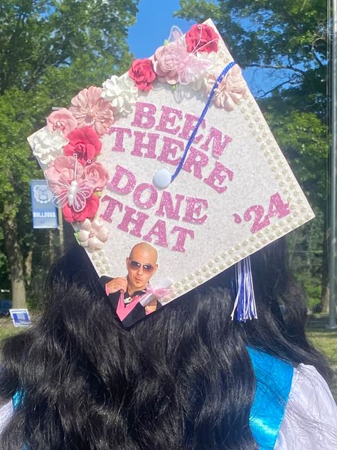 Cap Ideas, Graduation Hat, Grad Cap, Pitbull